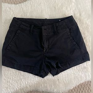 American Eagle black khaki shorts